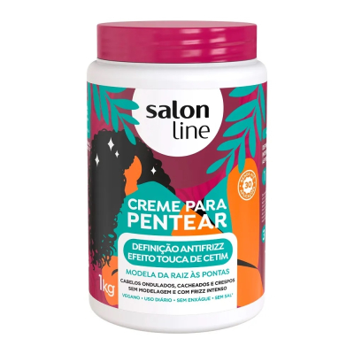 Creme de Pentear Salon Line 1Kg Efeito Touca Cetim