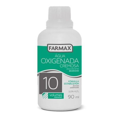 Água Oxigenada 10 Volumes Cremosa 90mL Farmax