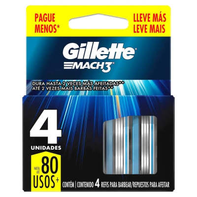 Carga Mach3 4 Unidades Regular