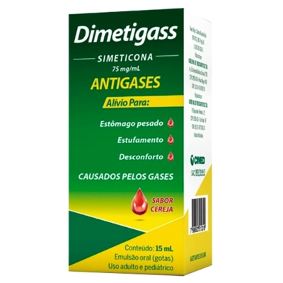 Dimetigass 75mg Gotas 15mL