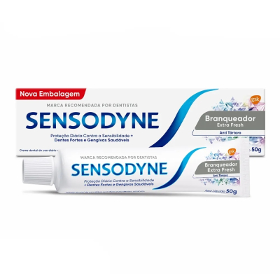 Creme Dental Sensodyne 50g Branq Ext Fresh