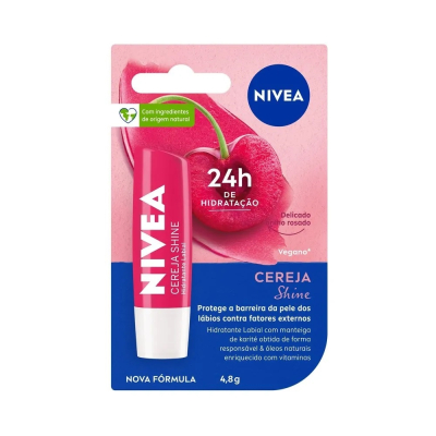 Protetor Labial Nivea Cereja 4,8 G