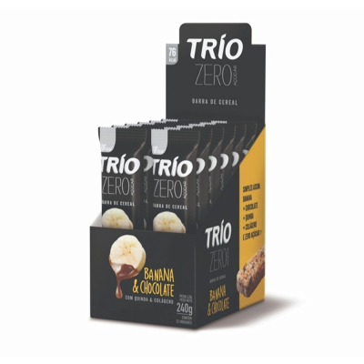 Trio Zero 1 Unidade Banana Chocolate 20g