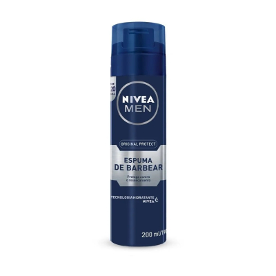 Espuma de Barbear Nivea 200mL Original