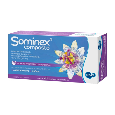 Sominex 20 Comprimidos