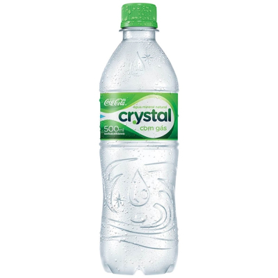 Água Mineral Crystal com Gas 500mL