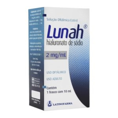 Lunah 0,2% Solução Oftálmica 10mL